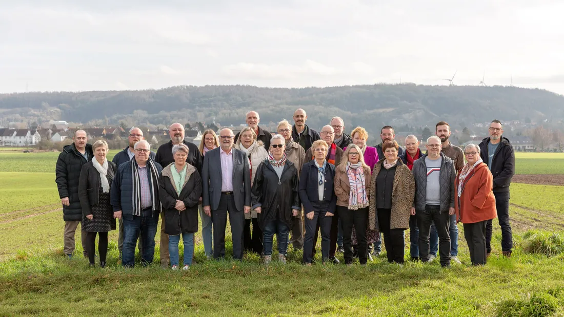 Dominique Lanoy et son équipe. 