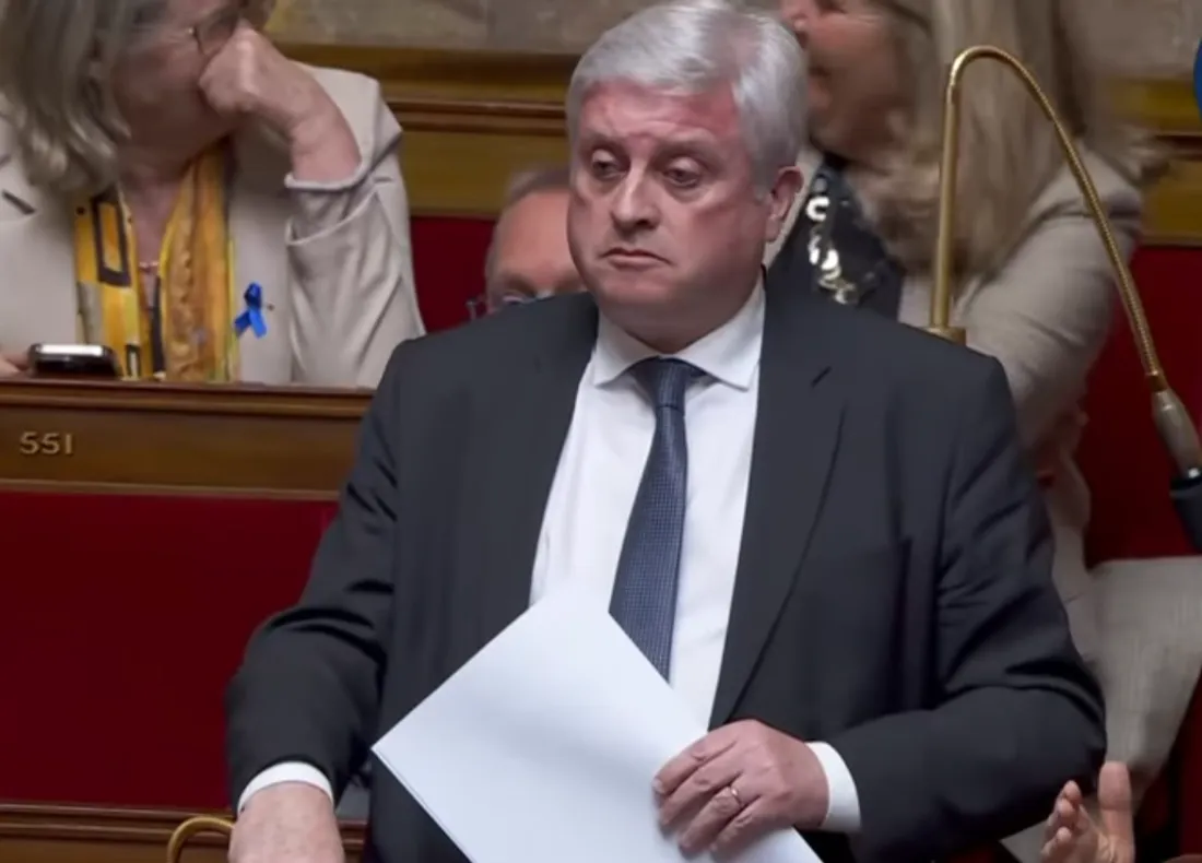 Bertrand Petit a pris la parole lors des questions au gouvernement.