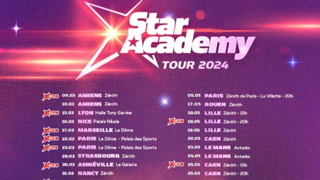 tournée star ac