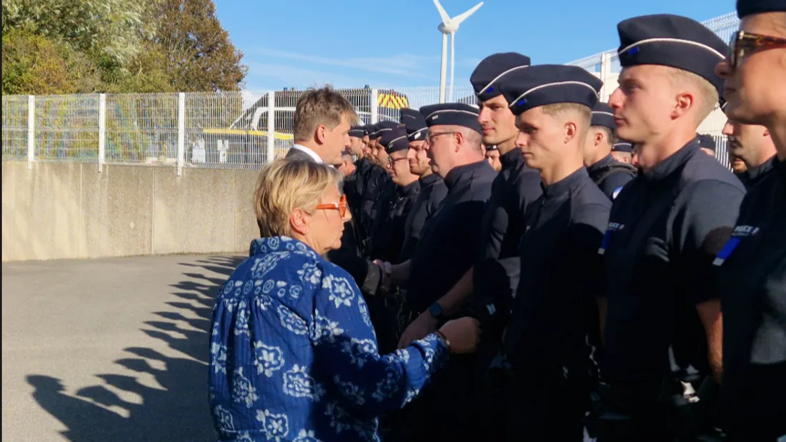 62 nouveaux policiers sont arrivés hier soir à Coquelles pour lutter contre la crise migratoire.