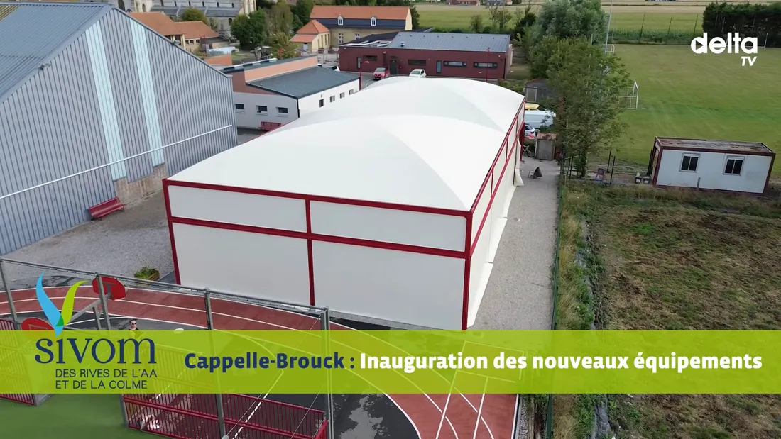 Inauguration du nouveau city stade de Cappelle-Brouck