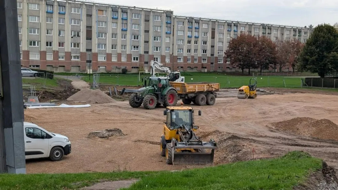 Le chantier va durer deux ans. 
