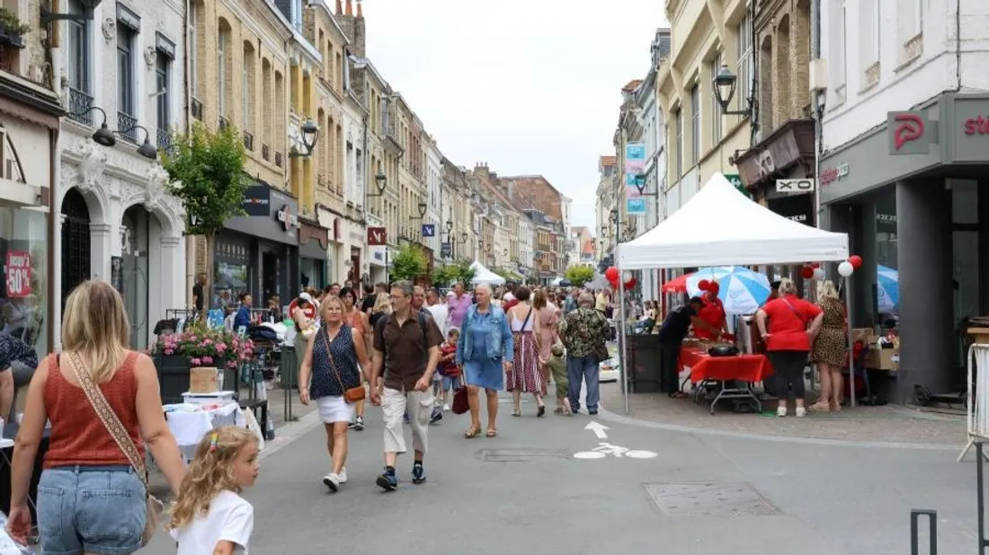 En juin, la braderie-brocante a été un succès. 
