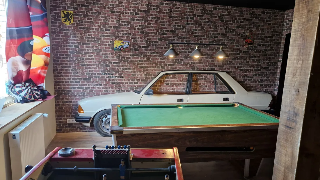 Un billard et un baby-foot seront à disposition des vacanciers. 