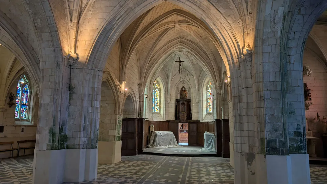 L'église est actuellement fermée au public. 