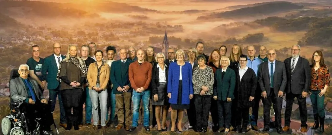 Joëlle Delrue et son équipe.