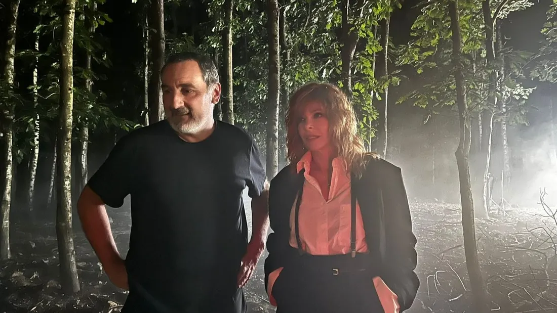Mylène Farmer et Gilles Lellouche