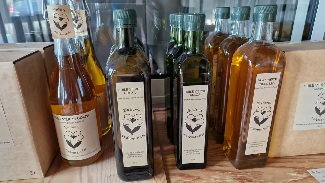 L'huile produite à Wizernes sera exposée. 