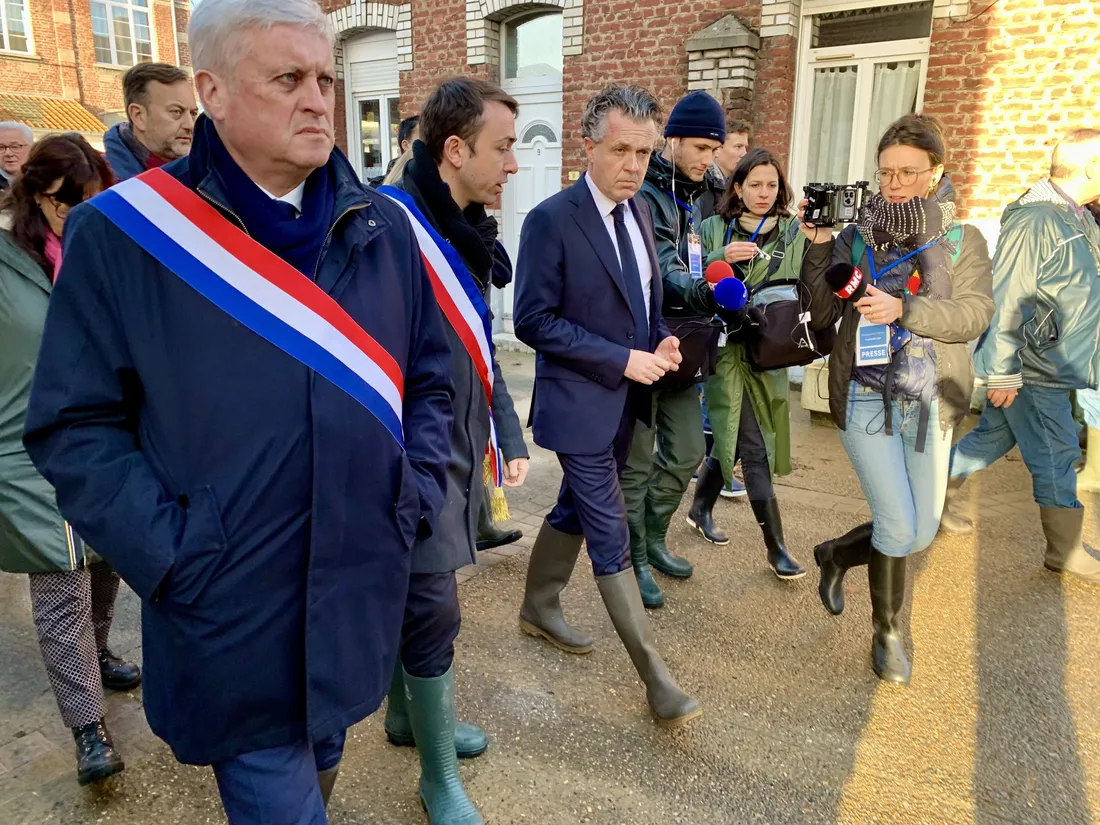 Le député a échangé avec Christophe Béchu, ministre de la transition écologique.