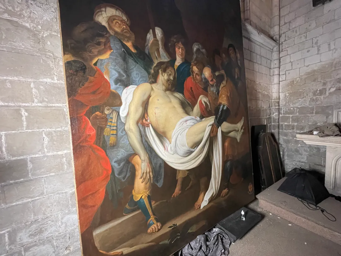 mise au tombeau du Christ