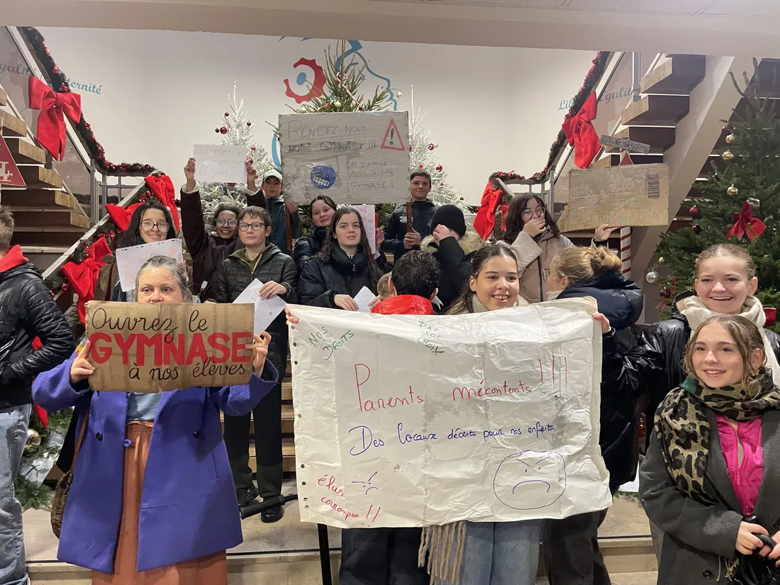 manif collège jules ferry