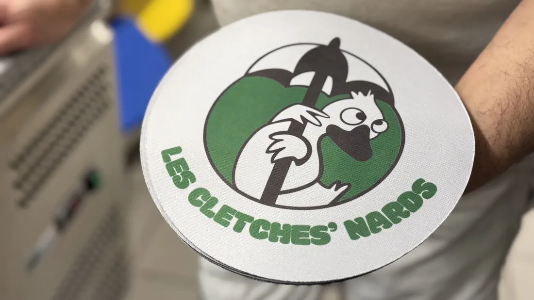 L'écusson de l'association Les Cletches'nards.