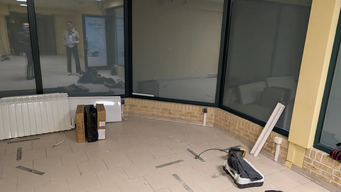 Les travaux sont en cours.
