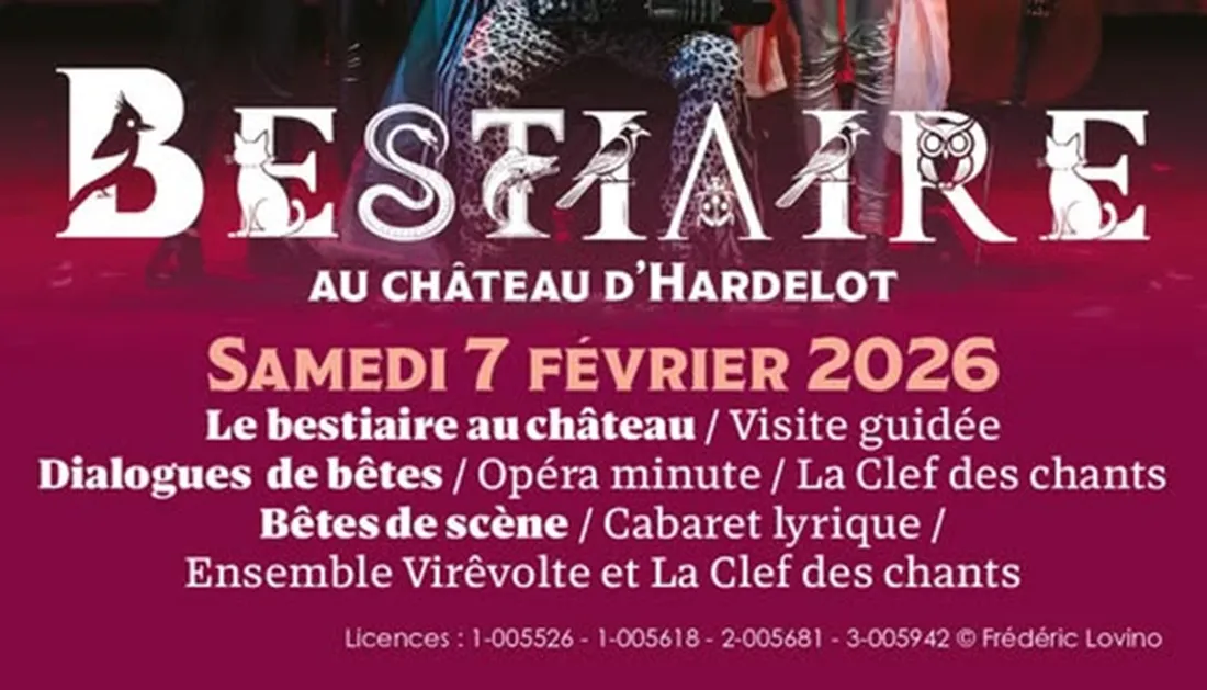 Le Bestiaire au Château d'Hardelot