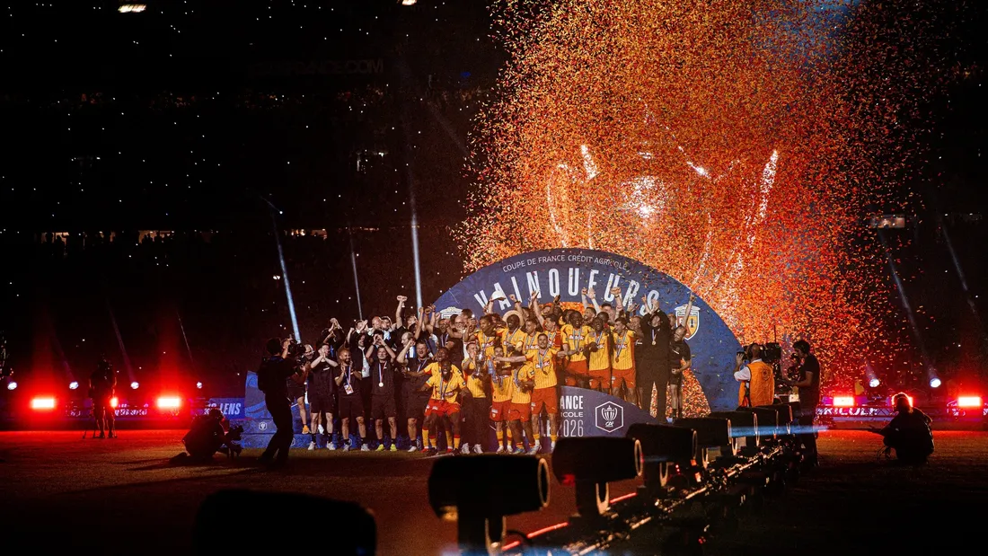 Les lensois ont remporté hier soir la première Coupe de France de leur histoire.