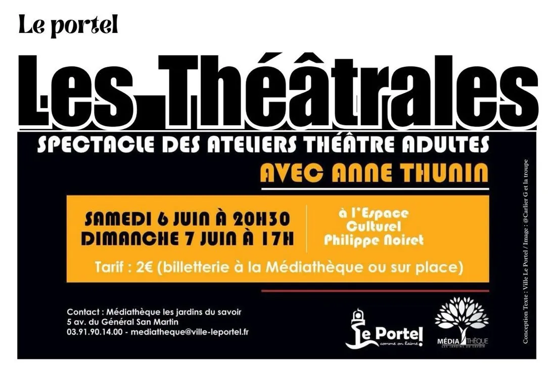 Théâtrales Le Portel 2026