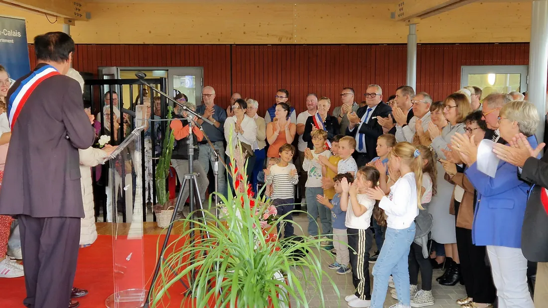 Lili Keller Rosenberg a été applaudie par le public. 