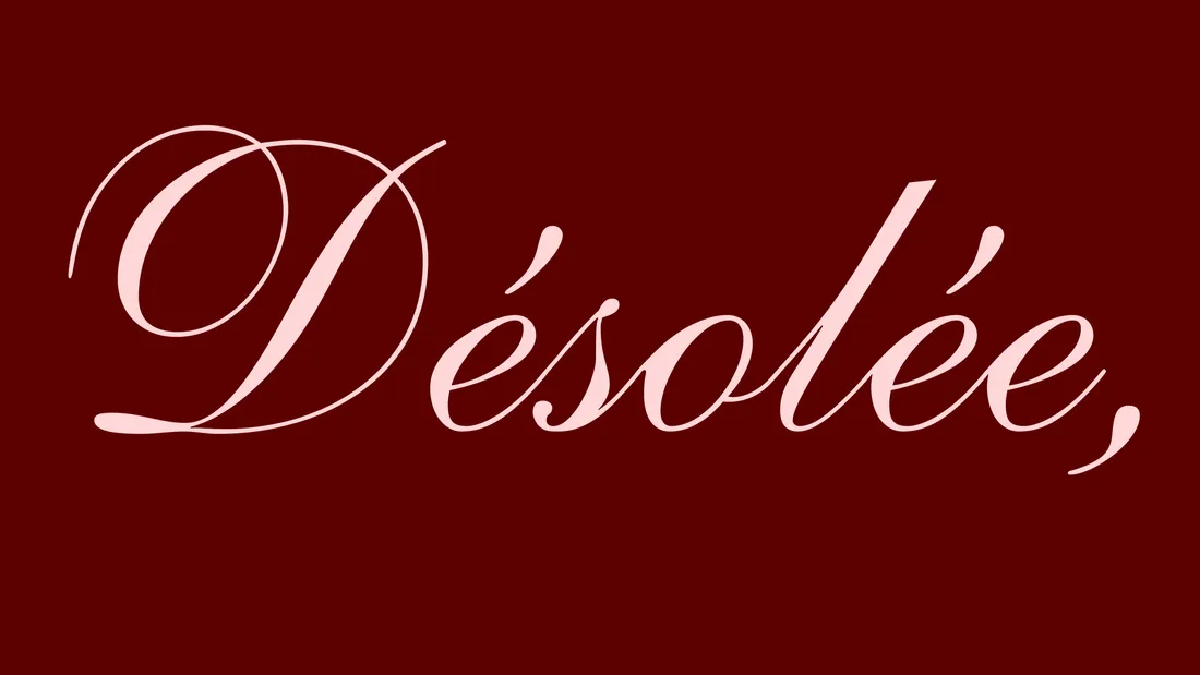 Mentissa - Désolée