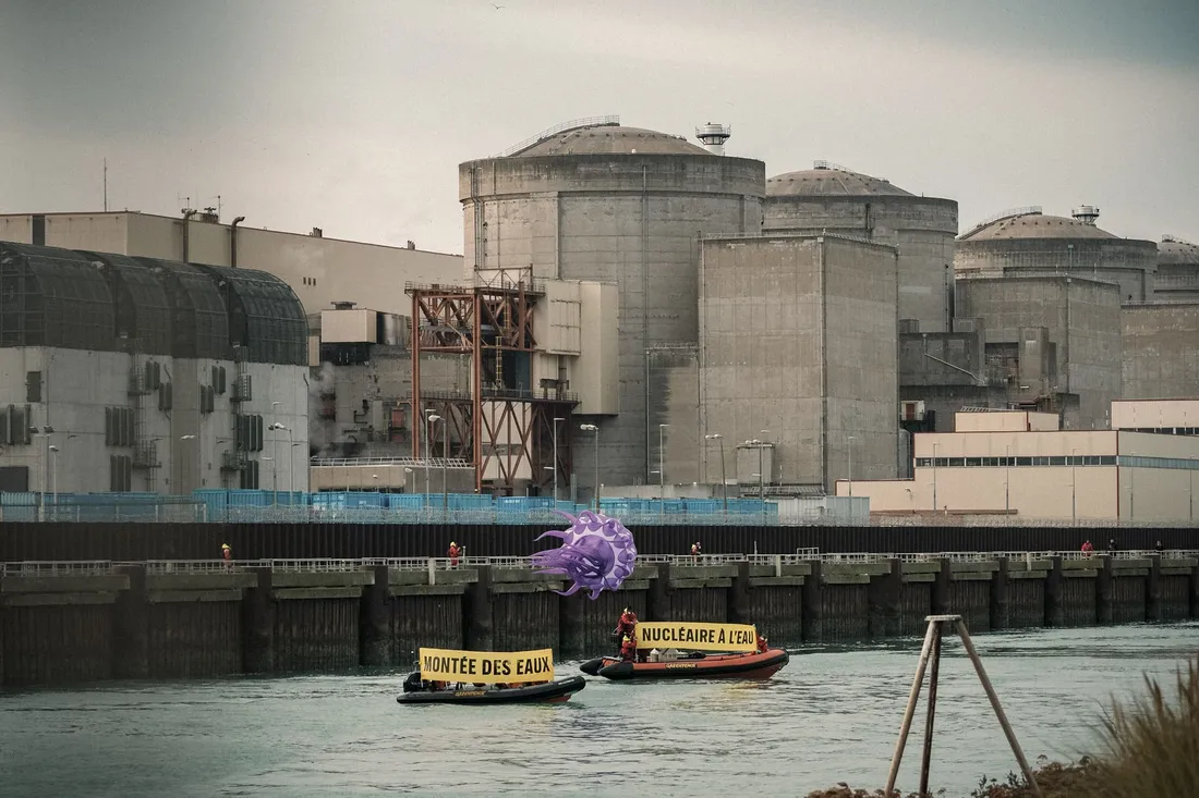 Gravelines : Greenpeace à la centrale 2