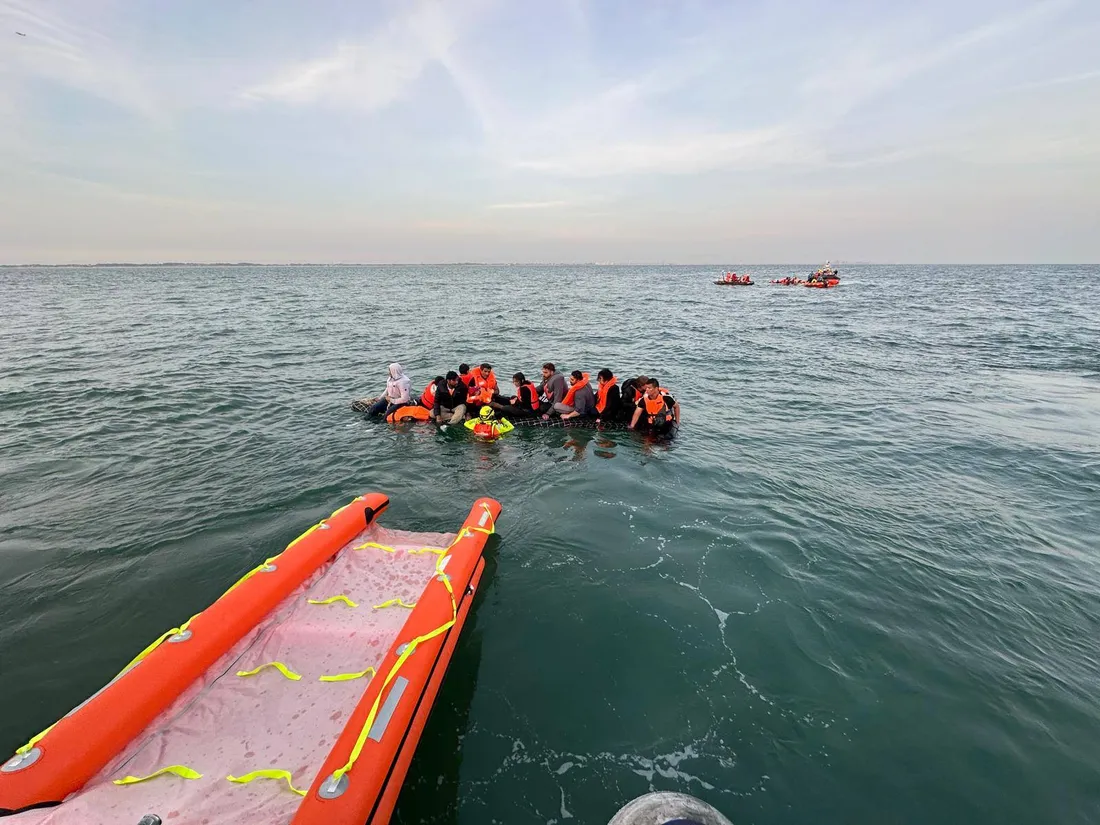 Personnes exilées en mer