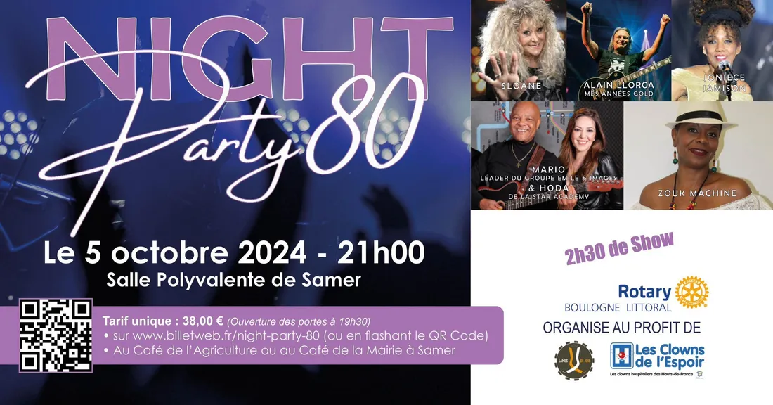 Rotary Boulogne Littoral Night Party 80 2024