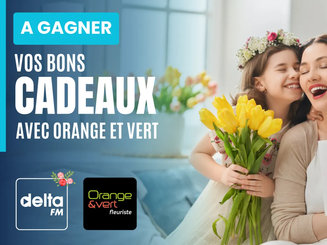 Fete des mères avec Orange et Vert