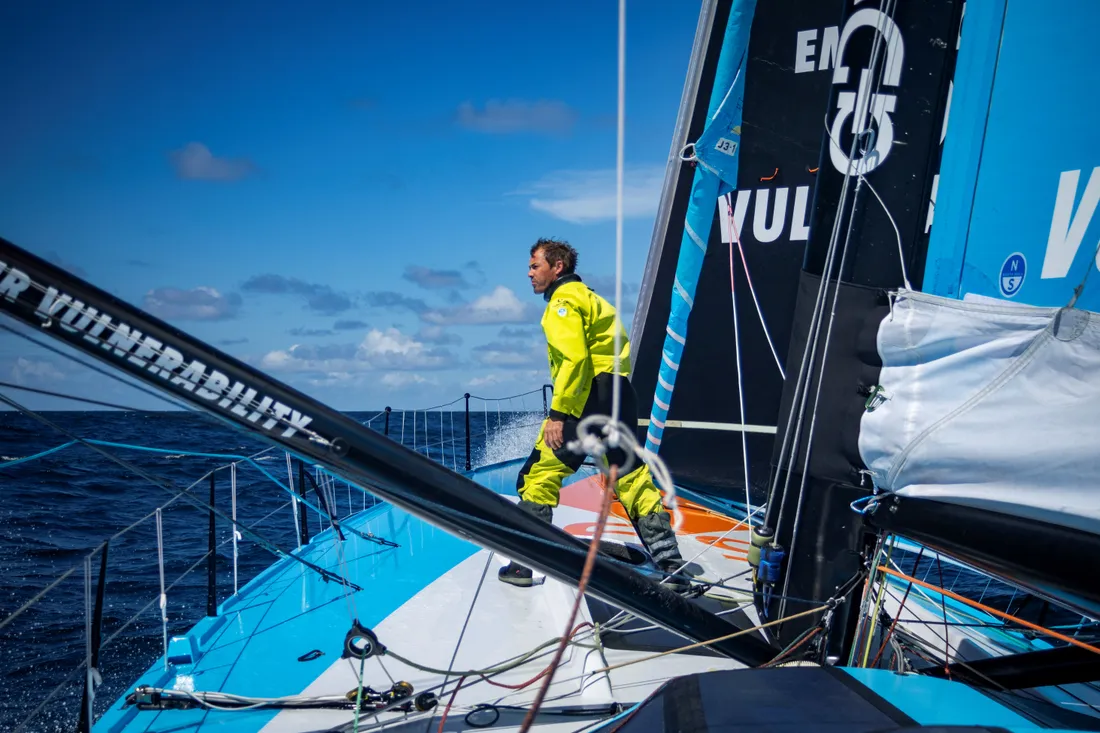 Thomas Ruyant part pour son 3ème Vendée Globe 