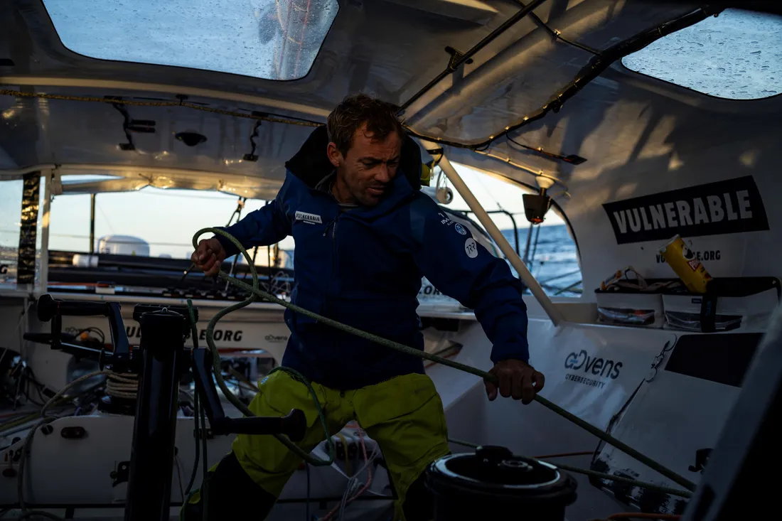 Thomas Ruyant, leader du Vendée Globe 