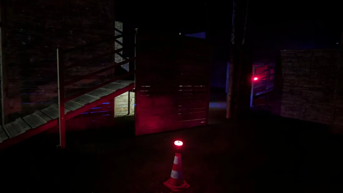 Des sessions de Gel Blaster sont au programme chaque après-midi. 