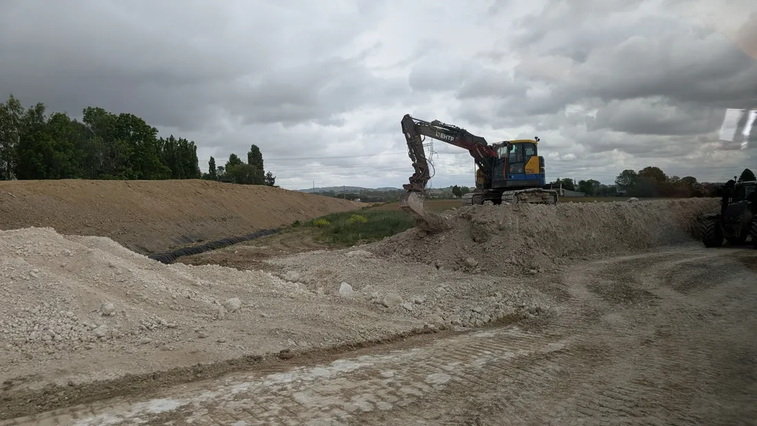 Une visite de chantier a eu lieu ce lundi 18 mai. 
