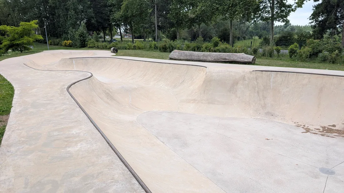 Les secours sont intervenus au skatepark ce dimanche. 
