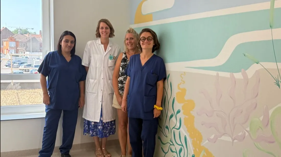 Maud Vasse, Marielyse Dehaeze, Caroline Varillon et Malika Hellali de Rea'vive 