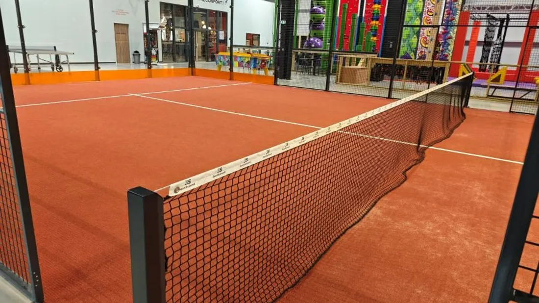 Terrain de padel. 
