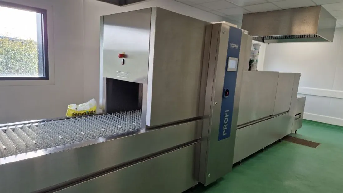 Photo de la cuisine. 