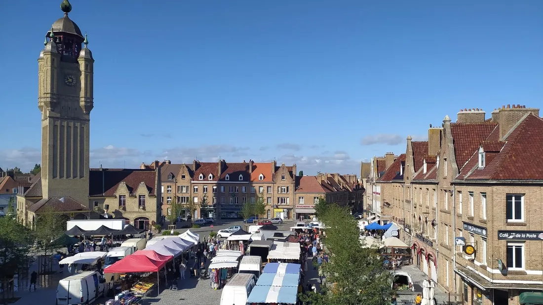 Ville de Bergues, illustration