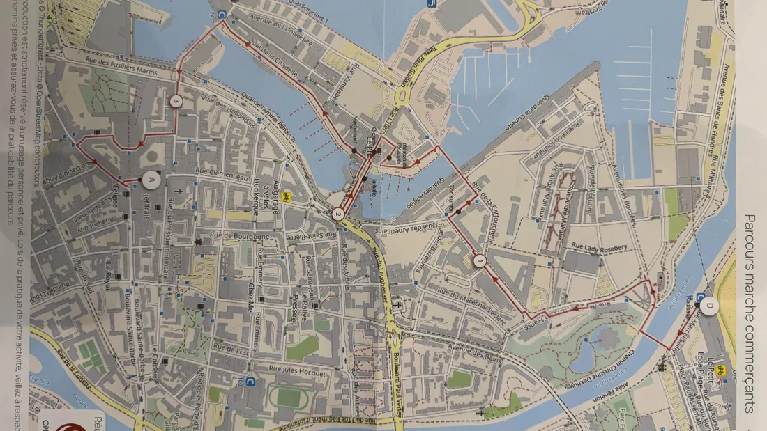 Sujet marche vitrine 