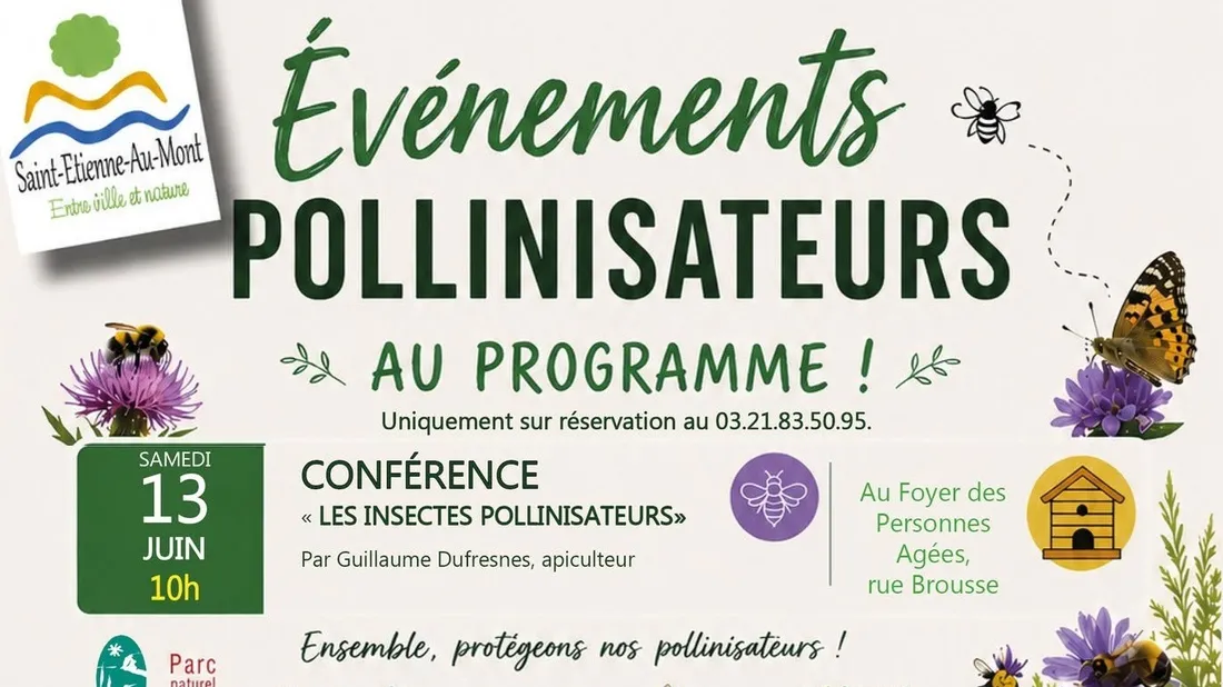 Saint-Etienne-au-Mont Conférence pollinisateurs 2026