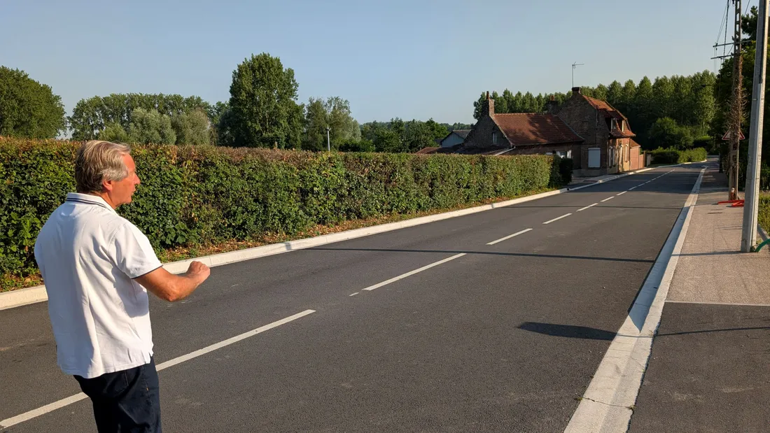 Des trottoirs ont vu le jour rue de l’Église. 