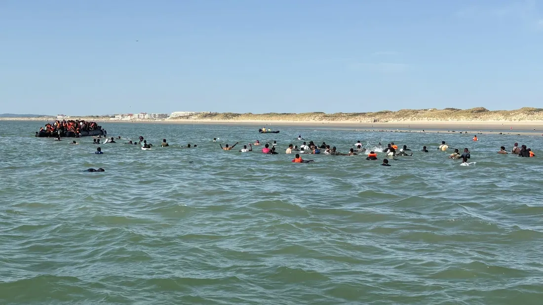 Personnes exilées à l'eau