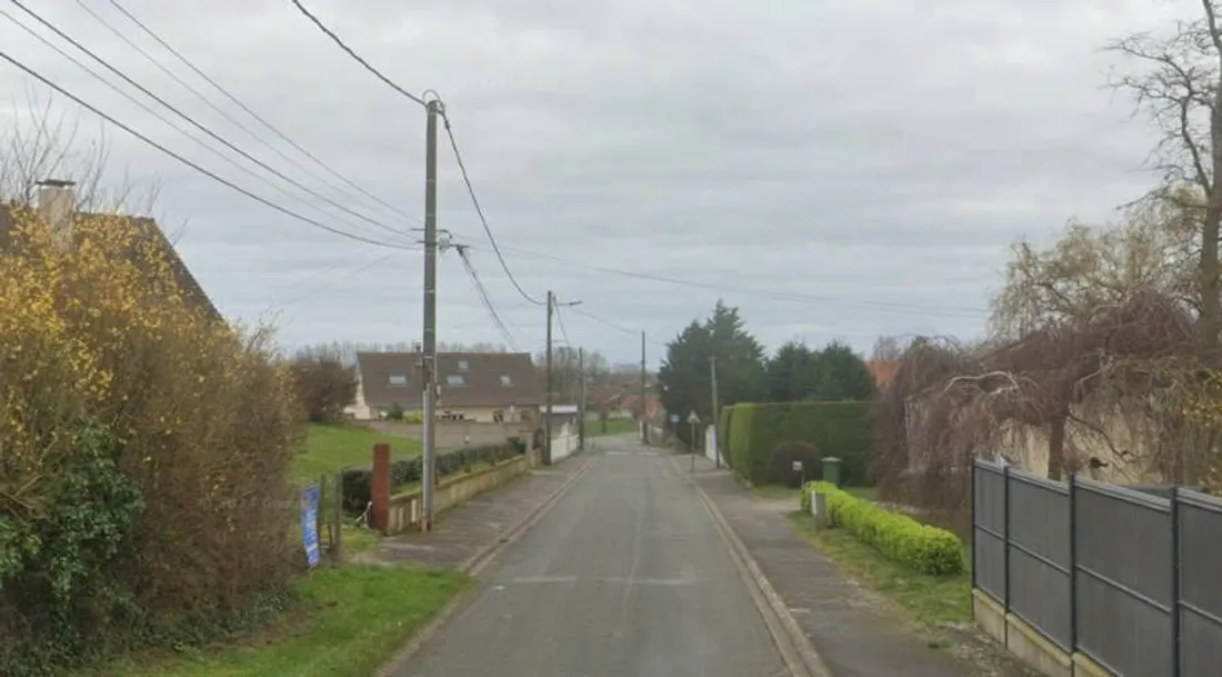 L'incendie s'est déclenché rue de Tigny. 