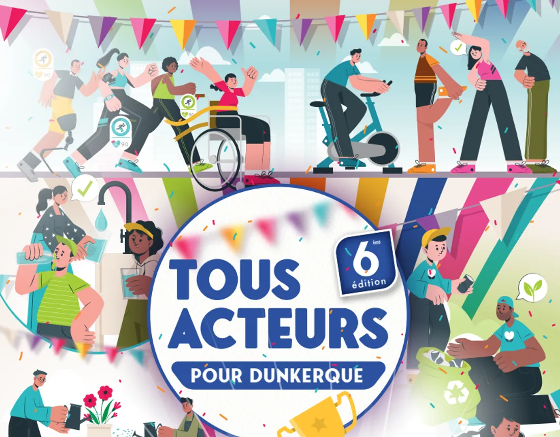 C'est déjà la sixième édition de "Tous acteurs pour Dunkerque". 