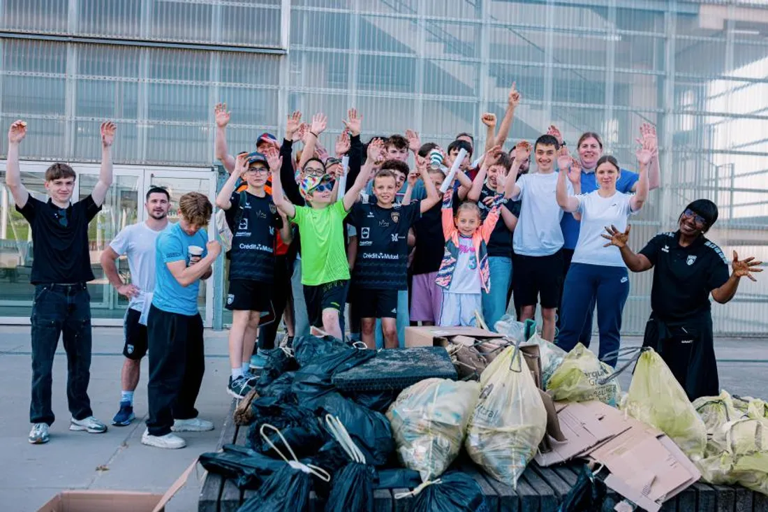 Les 50 participants ont ramassé 120kg de déchets. 