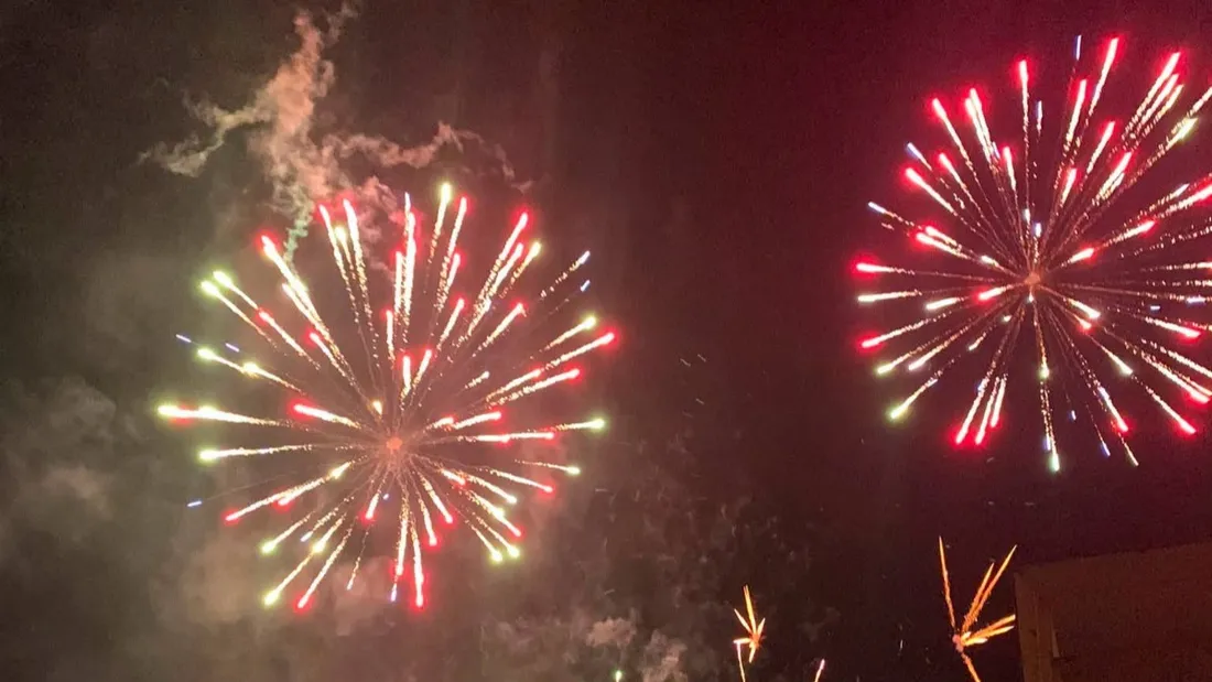 feu d'artifice