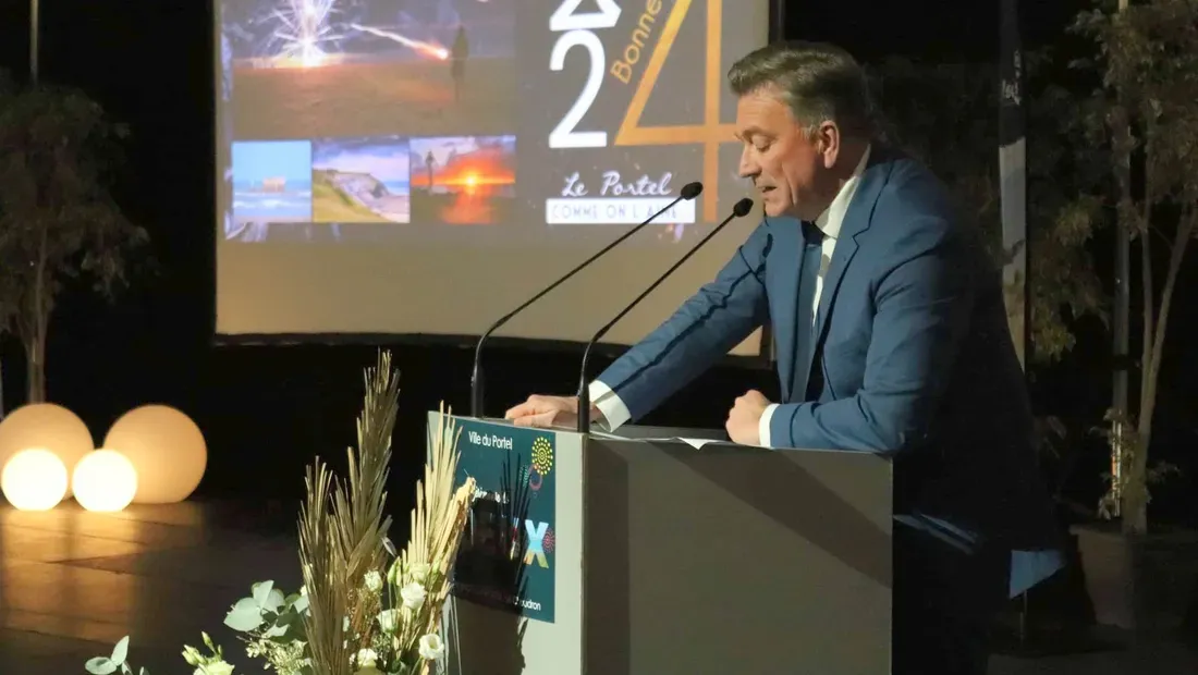 Le maire du Portel, Olivier Barbarin 