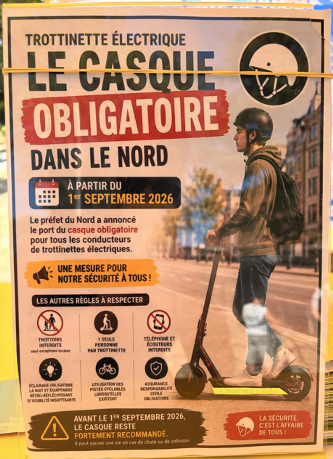 Panneau récapitulatif