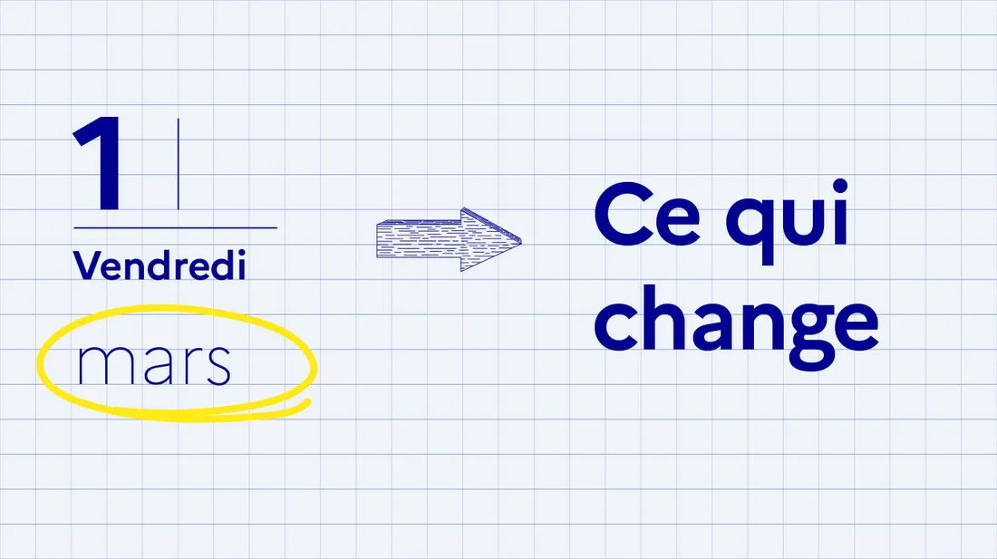 Changement au 1er mars