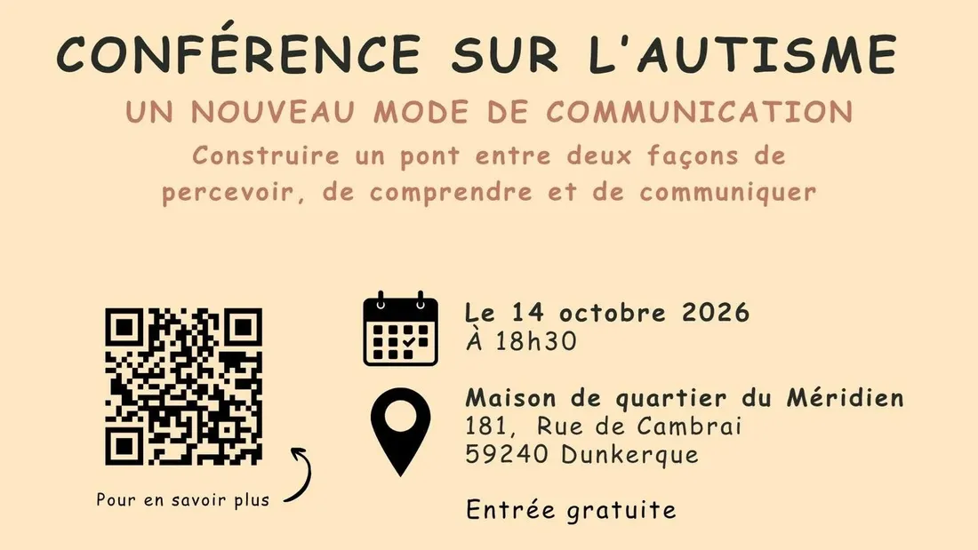 Conférence Austisme - Lions Club Gravelines-Energies
