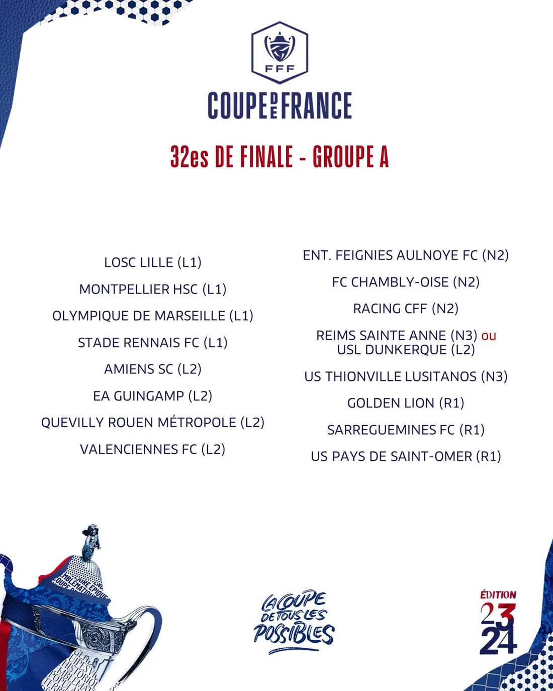 Le club de l'USLD pourrait finalement être repêché