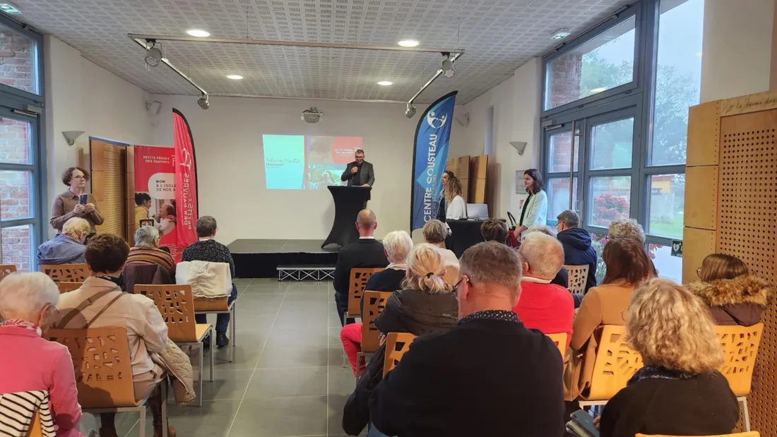 La présentation a été faite le mardi 14 octobre dernier au centre Cousteau à Marcck