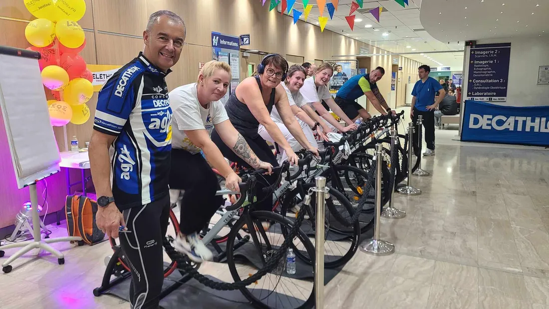 défi téléthon CHB